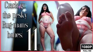 Crack go the pesky bug-man's bones 11 WMV