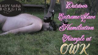 Outdoor Extreme Slave Humiliation Trample at OWK (1080p)