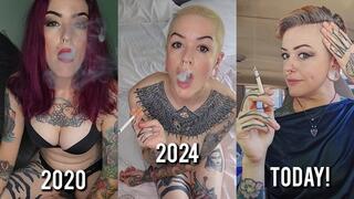 Smoking, Shaved and Obsessed! A Photo Journey + Brand New Shave!