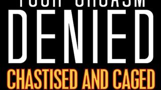 Orgasm Denial Part 1 Chastised and Caged