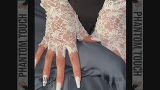 Scratching, Teasing, Handjob with Cumplay (White Coffin)