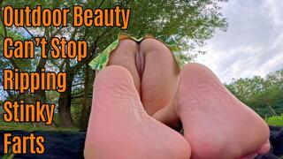 Outdoor Beauty Can’t Stop Ripping Stinky Farts