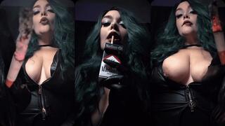 POV~ Preparing my new ashtray, you.