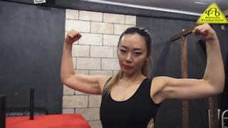 Armwrestling Venere vs Hanako c