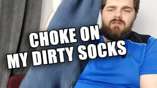KingMarti: Blow Your Load While Choking On My Dirty Socks - Full HD 1080p