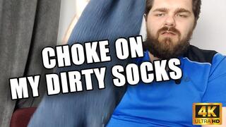 KingMarti: Blow Your Load While Choking On My Dirty Socks - 4k UHD 2160p
