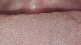 Uvula on Display: Full Focus Inside My Mouth