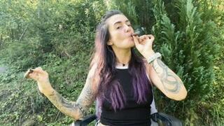 TWO cigars, ONE girl, bronchial asthma attack HD