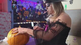 Witch’s Smoke Ritual: Watch Me Carve While I Drag - SFL345