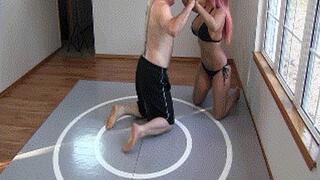 Megan Jones Mixed Wrestling Domination - Standard Def MP4