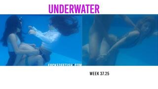 37 week2 new scenes Underwater lesbiand school uniform compilation