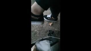 7 Days in her Leo Vans - Crush Dangle and Shoeplay