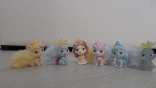 They trample toys with bare feet a