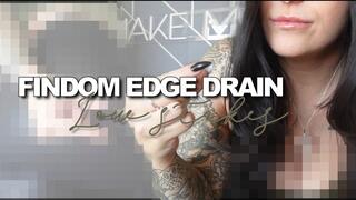 Findom Edge Drain: Low Stakes (censored)