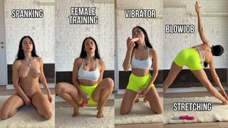 Female Training: Spanking, Stretching, Toys & Obedience