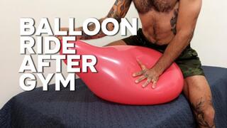 LOONER Rides BALLOON until he cums