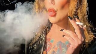 Leather fits me so well, just like nicotine and tar fit my lungs - Audible Inhales and Exhales - Dunhill White 100