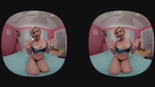 VR 180 3D Watching the Nympho MILF Pleasure Herself