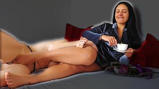 Morning Ritual Chastity: Matriarch Ezada Sinn owns Giada's body and devotion