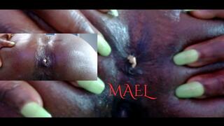 Tiny Stepbrother Stuffed In Oily Anal Vore - Unaware Giantess Ebony Ass Smothering