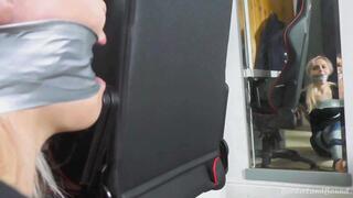 Chloe Toy in: Horrified Hostage Packaged & Contained - But How Much Can She be Expected to WithStand?! (HD)