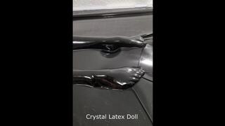 Crystal feets in vacbed with some wibe and breathplay