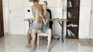 Look at my sexy strong legs-6 AVI