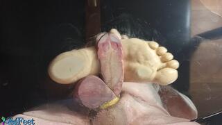 Silicone Foot Cock Trample HD 3
