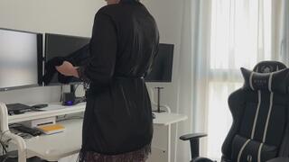 Found My Stockings in Stepson's Room Covered in Cum