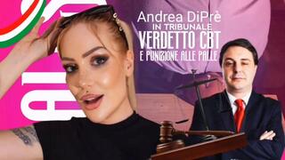 Andrea Dipré in tribunale: verdetto CBT e punizione alle palle ITA 720p