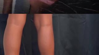 Scrunching & Crunching Your Balls with Foot job