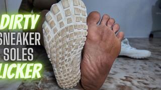 Dirty Sneaker Soles Licker