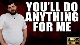 KingMarti: You'll Do Anythin For Me - Cum Eating Instruction - CEI - Full HD 1080p