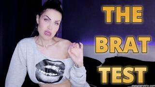 THE BRAT TEST