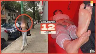 20 Year Old Spotted In The Streets Experiences Sloppy Foot Licking & Toe Sucking - ASMR FOOT WORSHIP SOUNDS - FOOT WORSHIP PICK UP VOL 12 - TATIANA - STANDARD EDITION - 1080P