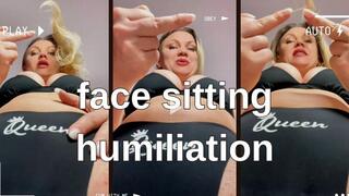 POV: Face Sitting and Humiliation Talk