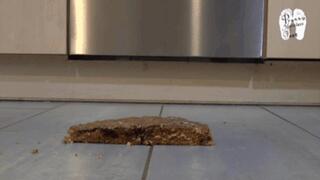 Cake under her Wellies floor view