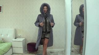 Play with zippers on favorite coat