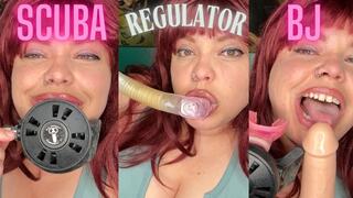 Scuba Regulator BJ (2025) Sophia Sylvan Mouth Fetish