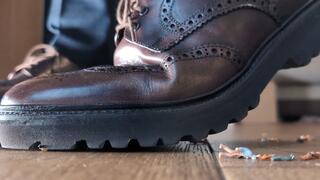 Giant boss crushes tiny employees: Part 1 of 4