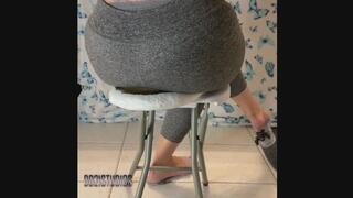 Goddess Loba21 and Goddess Gabbie21 (Your face my Chair) pt. 2 Fan Custom)