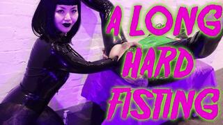 A Long Hard Double Fisting 1080p ft Mistress Goth Delilah Maz Morbid #fisting #pegging #femdom @mazmorbidfetish
