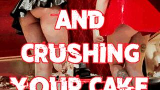 Goddess Selene Vampyr & Princess Diss Stomping and Crushing your Cake