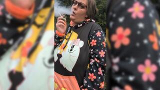 Hoodie Weather Smoking