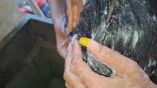 "Hair Wash Relaxation Fetish"