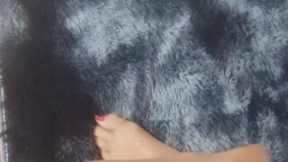 calze bianche e piedi