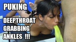 DEEP THROAT FUCKING PUKE 250927DA2 KARIME DEEPTHROAT PUKING GRABBING ANKLES + FREE SURPRISE SHOW (LOWDEF SD MP4 VERSION)