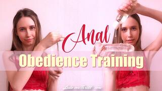 Anal Obedience Training (MESMERIZE) - Femdom POV Clip by Leda von Thrill - Mobile Version MP4 480p