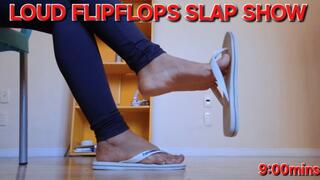 Flip Flops Dangling and Slapping | Heel Popping Toe Tapping Sandals Shoeplay