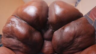 SSBBW giantess dominates a thin girl's face in her fat smelly buttocks full movie